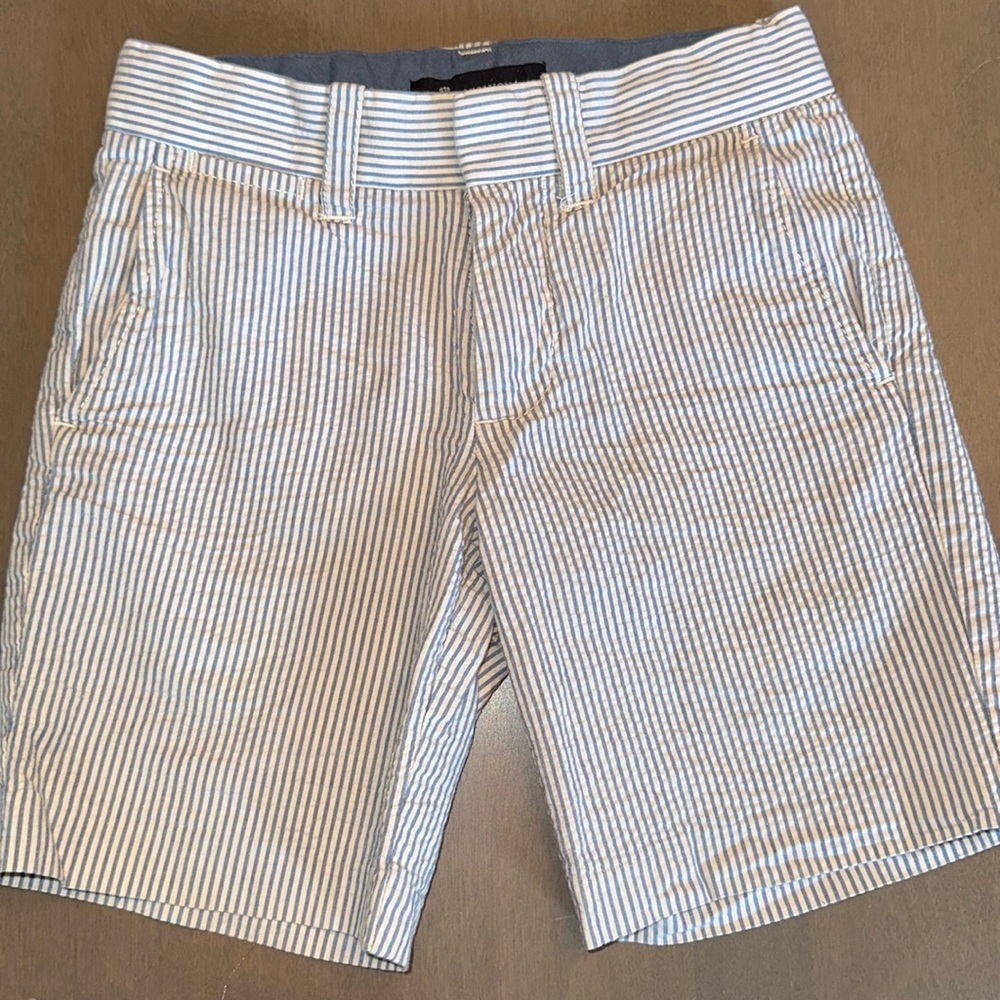 Crewcuts seersucker shorts boys size 5